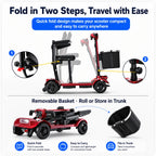 Easwe® M10 – Foldable Electric Mobility Scooter for Seniors