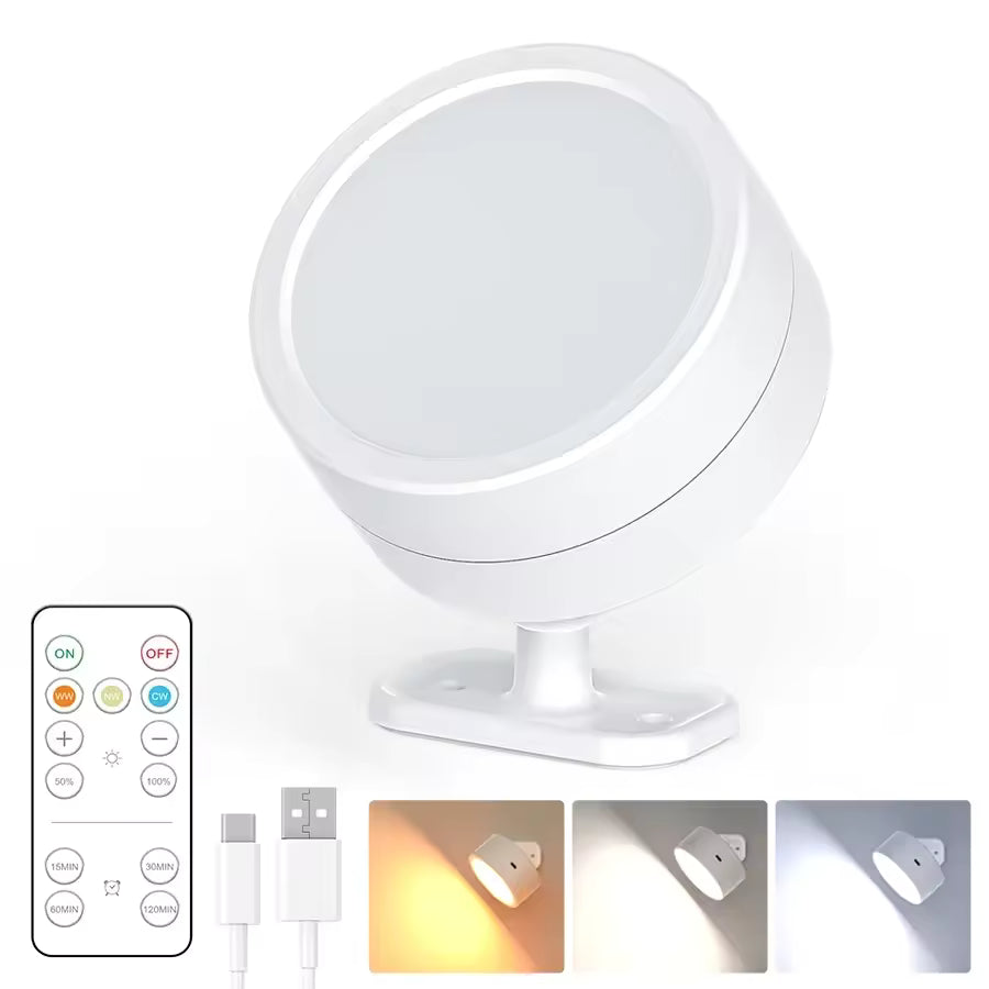 LED Rechargeable Wall Light