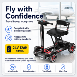 Easwe M20 – Carbon Fibre Electric Mobility Scooter