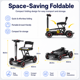 Easwe M20 – Carbon Fibre Electric Mobility Scooter