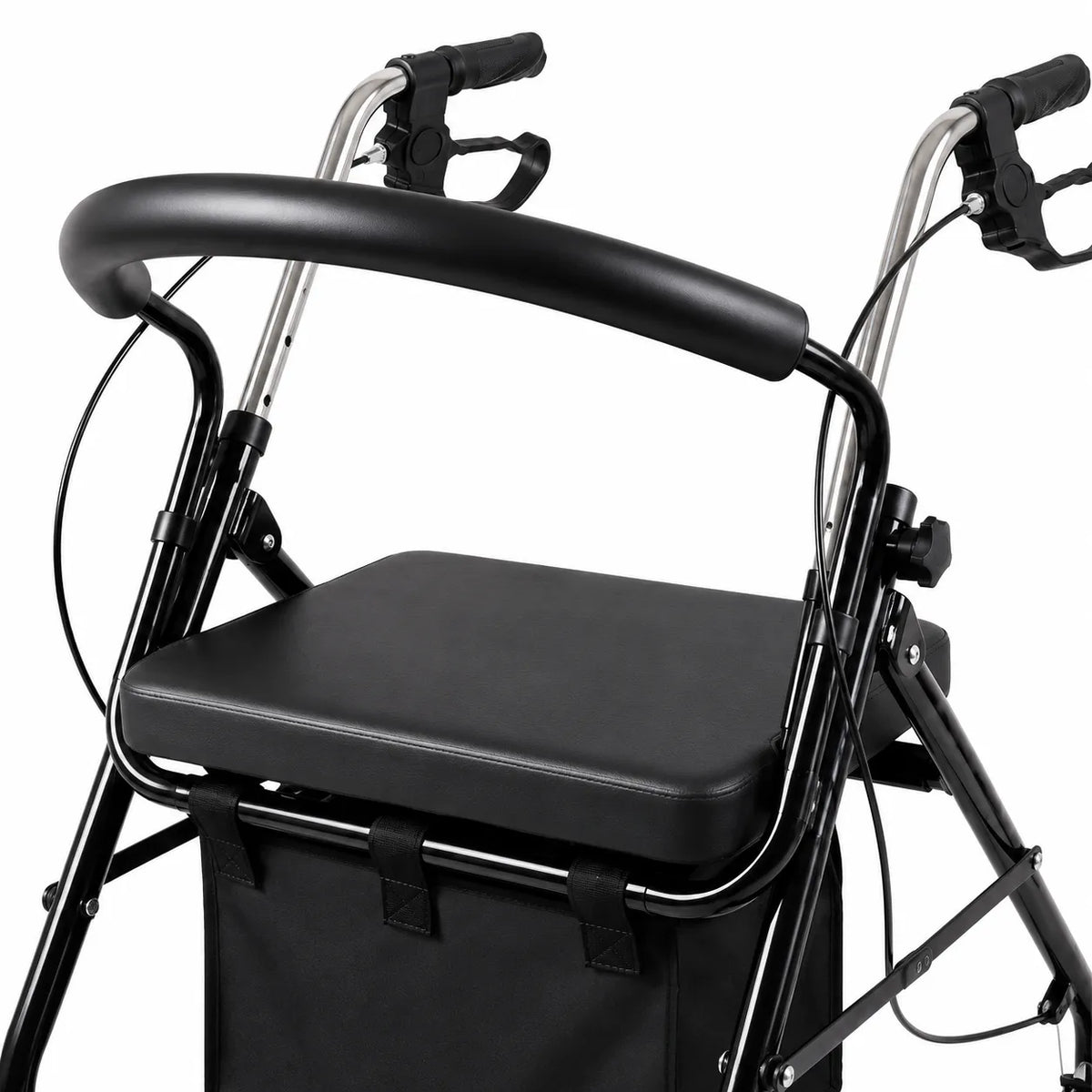 Thick Cushioned Seat & Padded Backrest