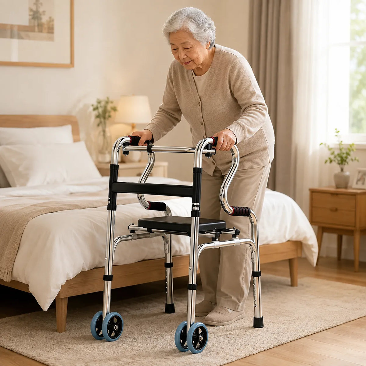KabeCare RiseAssist R-Shape Folding Walker